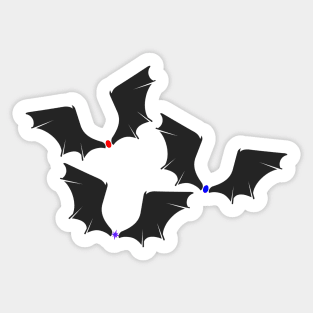 Bat Boys Wings Sticker